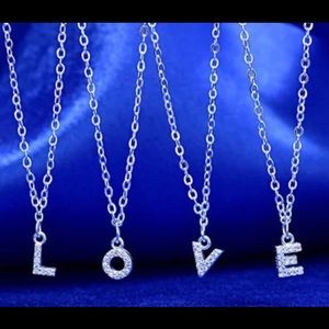 Personalized Name Stainless Steel Necklace Cubic Zircon Pendant